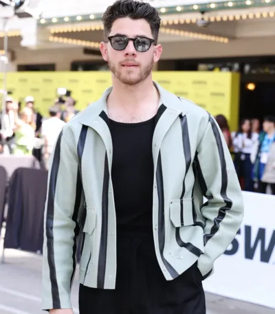Power Ballad Premiere Nick Jonas Jacket