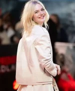 Predator Badlands Elle Fanning Leather Jacket