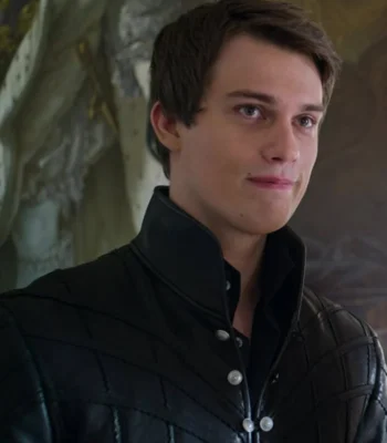 Prince Robert Cinderella Leather Black Jacket