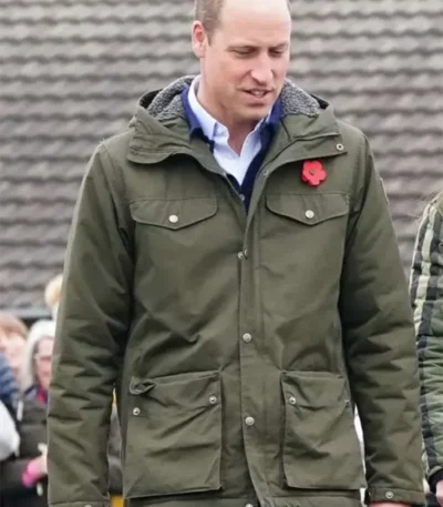 Prince William Scotland Green Jacket