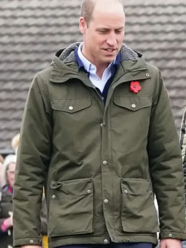 Prince William Scotland Green Jacket