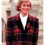 Princess Diana Check Coat