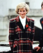 Princess Diana Check Coat