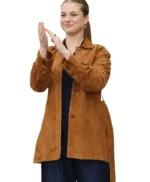 Princess Leonor Valdesoto Suede Jacket