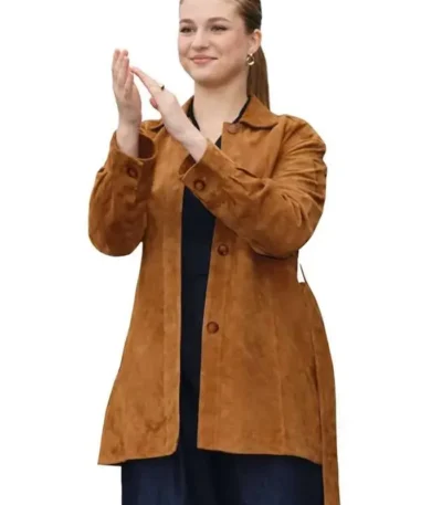Princess Leonor Valdesoto Suede Jacket