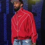 Pro Basketball Playoffs 2026 Mike Conley Red Jacket