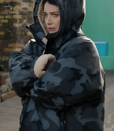Bad Sisters S02 Eve Hewson Camo Jacket