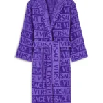 Purple Versace Robe