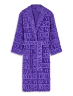 Purple Versace Robe