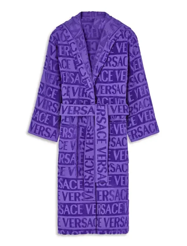 Purple Versace Robe