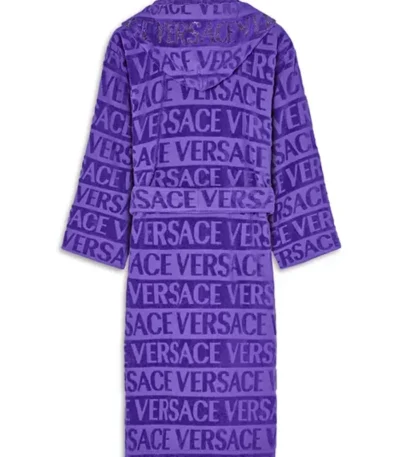 Purple Versace Robe