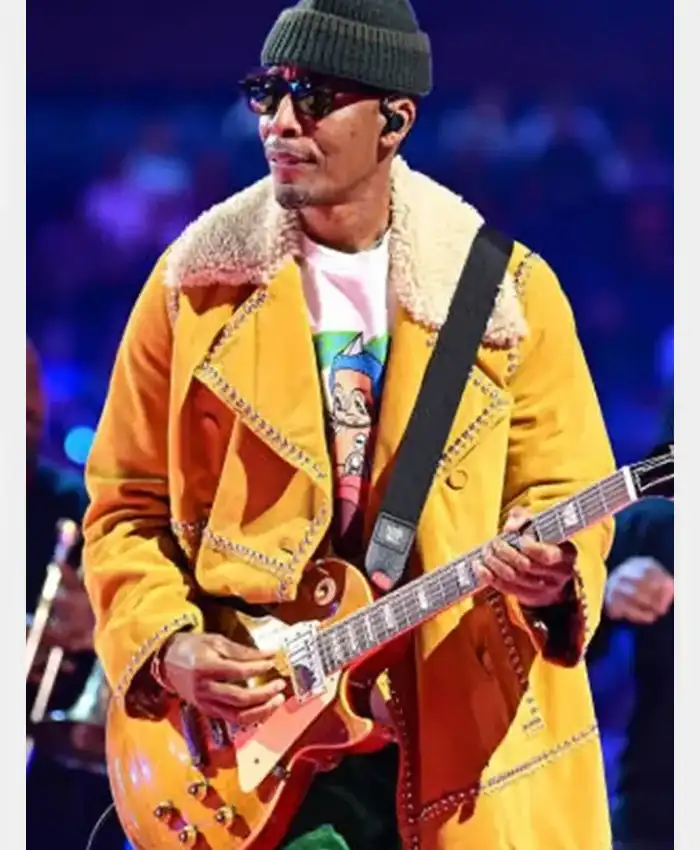 NBA All-Star Game Raphael Saadiq Yellow Jacket NBA All-Star Game Raphael Saadiq Yellow Jacket