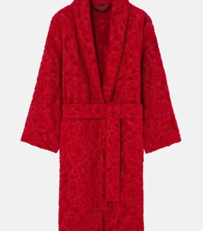 Red Versace Robe
