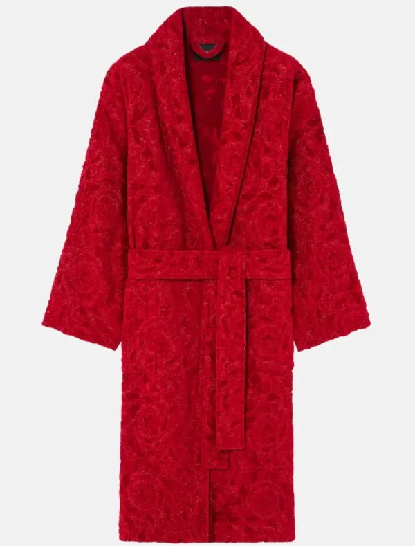 Red Versace Robe