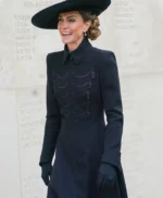 Remembrance Day Kate Middleton Black Coat