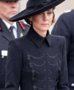 Remembrance Day Kate Middleton Black Coat