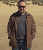 Ricky Gervais After Life Brown Jacket