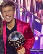 Robert Irwin Dancing with the Stars pink blazer