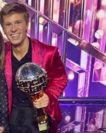 Robert Irwin Dancing with the Stars pink blazer