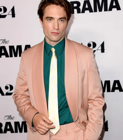 Robert Pattinson Pink Suit The Drama Premiere