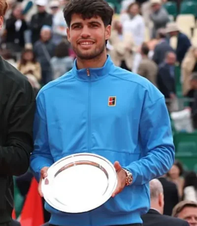 Rolex Monte Carlos Alcaraz Blue Jacket