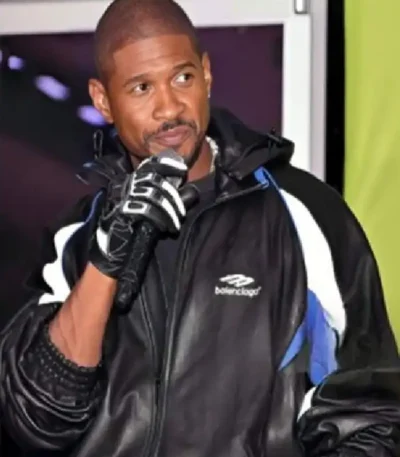 Roll To The Polls Usher Leather Jacket
