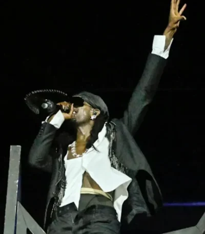 Rolling Loud 2026 Playboi Carti Fringe Blazer