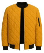 Ron Funches Loot S03 Quilted Bomber Jacket