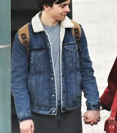 Ross Lynch Chilling Adventures Of Sabrina Denim Trucker Jacket