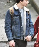 Ross Lynch Chilling Adventures Of Sabrina Denim Trucker Jacket
