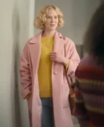 Rosy McEwen Black Mirror S07 Pink Coat
