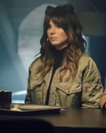 Ruby O. Fee Army of Thieves Korina Green Jacket