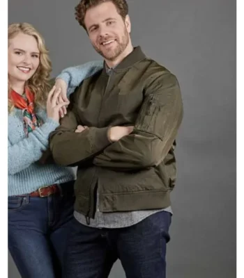 Ryan A Lifelong Love 2023 Green Bomber Jacket