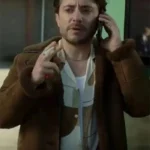 Ryan Sampson Brassic S05 Leather Jacket