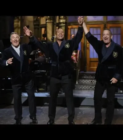 SNL 5 Timers Club Black Jacket