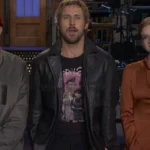 SNL Promo Ryan Gosling Leather Jacket