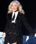 Sabrina Carpenter Grammy Black Sequin Blazer