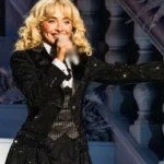 Sabrina Carpenter Grammy Black Sequin Blazer