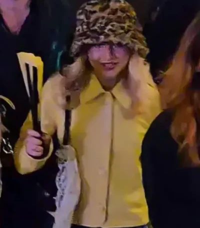 NYC Sabrina Carpenter Yellow Jacket