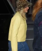 NYC Sabrina Carpenter Yellow Jacket