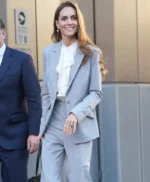 Salesforce Tower Kate Middleton Grey Suit