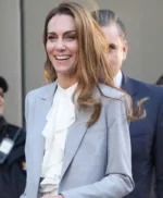 Salesforce Tower Kate Middleton Grey Suit