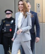 Salesforce Tower Kate Middleton Grey Suit