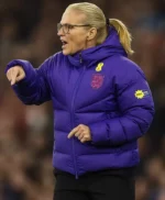 Sarina Wiegman Purple Jacket