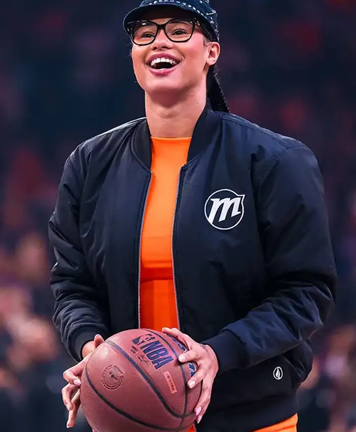 Satou Sabally Phoenix Mercury Bomber Jacket Satou Sabally Phoenix Mercury Bomber Jacket