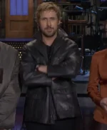 SNL Promo Ryan Gosling Leather Jacket