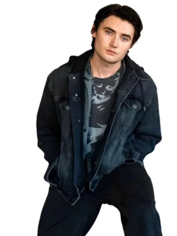 School Spirits 2023 Xavier Baxter Denim Jacket