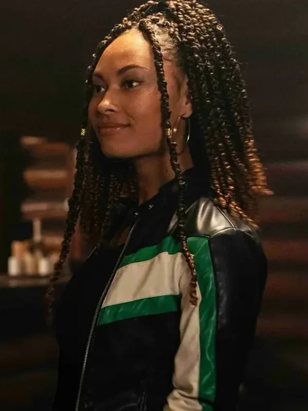 School Spirits S03 Claire Zomer Leather Jacket