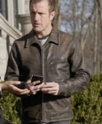 Scott Caan Alert Missing Persons Unit Leather Jacket