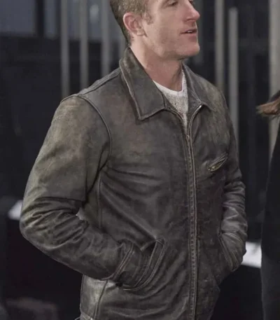 Scott Caan Alert Missing Persons Unit Leather Jacket